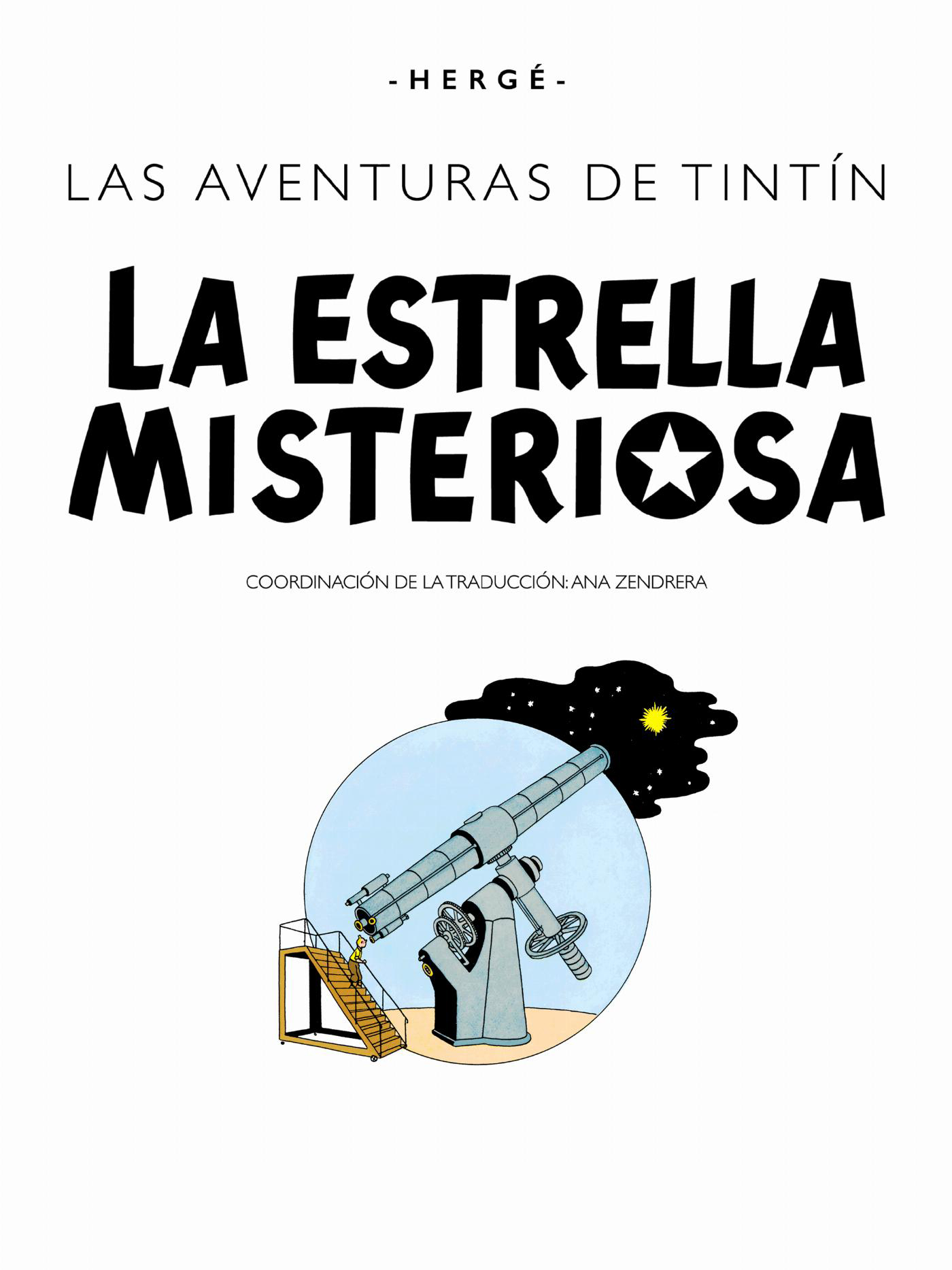 L'Étoile mystérieuse - page titre